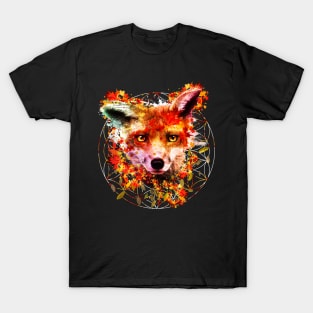 Watercolor Fox T-Shirt